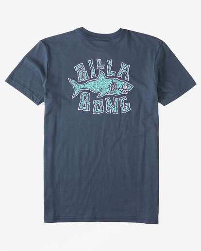 1 Boy's (2-7) Sharky Short Sleeve T-Shirt Blue ABTZT00222 Billabong