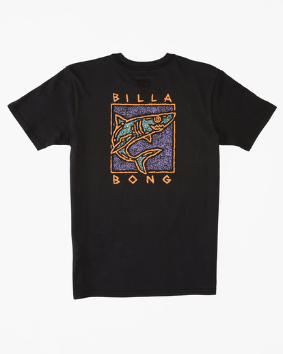 0 Boys' (2-7) Sharky Short Sleeve T-Shirt Black ABTZT00251 Billabong