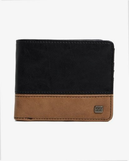 billabong leather wallet mens