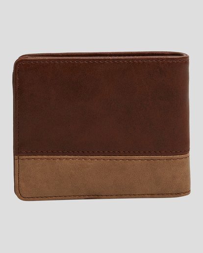 2 Dimension Bi-Fold Wallet Brown ABYAA00153 Billabong