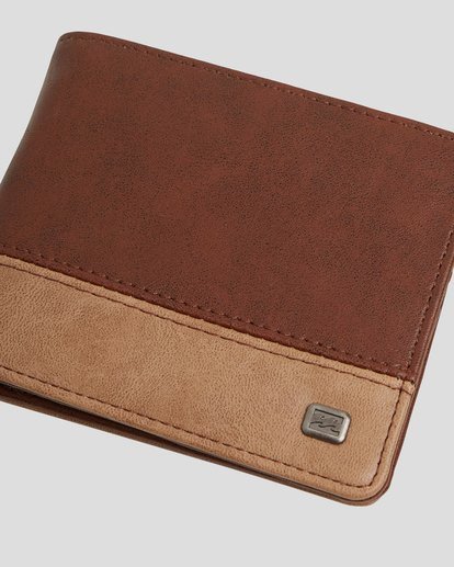 5 Dimension Bi-Fold Wallet Brown ABYAA00153 Billabong