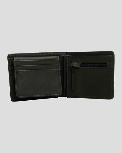 3 Dimension Bi-Fold Wallet Green ABYAA00153 Billabong