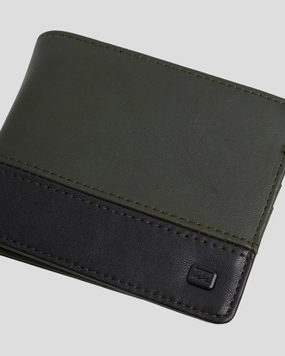 5 Dimension Bi-Fold Wallet Green ABYAA00153 Billabong