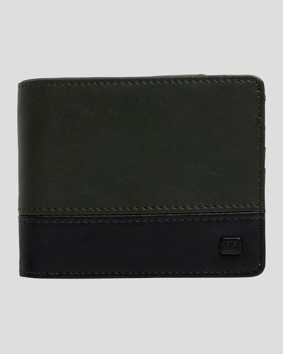 0 Dimension Bi-Fold Wallet Green ABYAA00153 Billabong