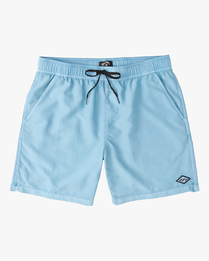 0 All Day Overdyed Layback Boardshorts 17" Blue ABYBS00134 Billabong