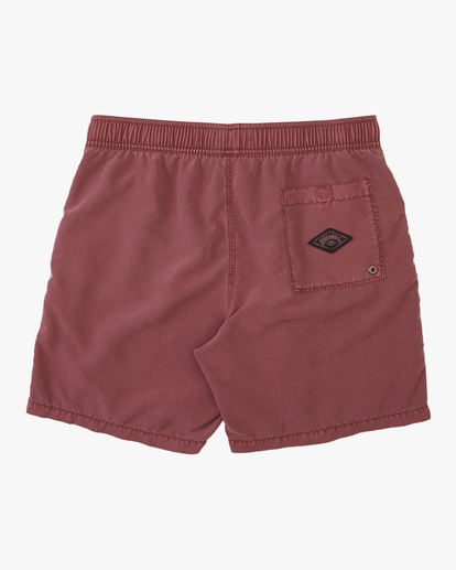 1 All Day Overdyed Layback Boardshorts 17" Pink ABYBS00134 Billabong