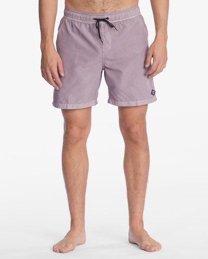 2 All Day Overdyed Layback Boardshorts 17" Purple ABYBS00134 Billabong
