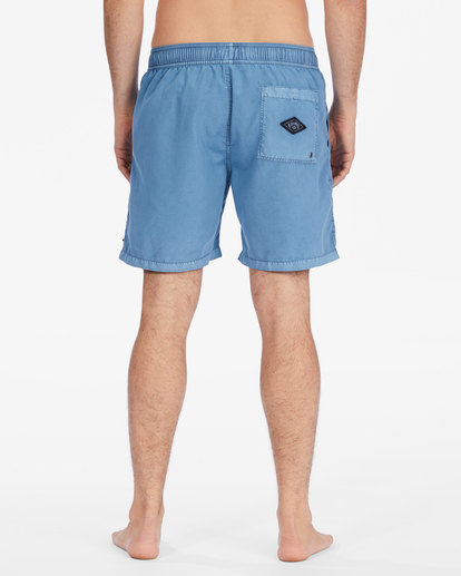 4 All Day Overdyed Layback Boardshorts 17" Blue ABYBS00134 Billabong