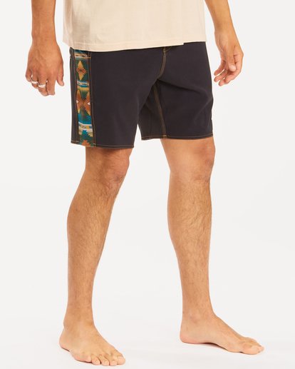 5 Wrangler Westward D Bah Lo Tides Boardshorts 17"  ABYBS00202 Billabong