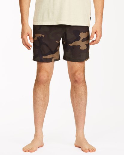 2 Sundays Essential Boardshorts 17" Black ABYBS00227 Billabong