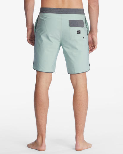 4 73 Lo Tide Boardshorts 19" Green ABYBS00250 Billabong