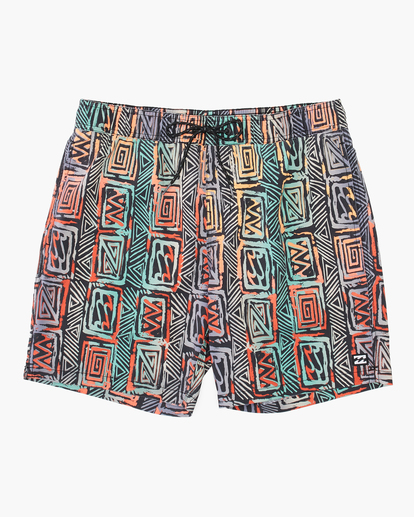 0 Sundays Layback Boardshorts 17" Orange ABYBS00253 Billabong