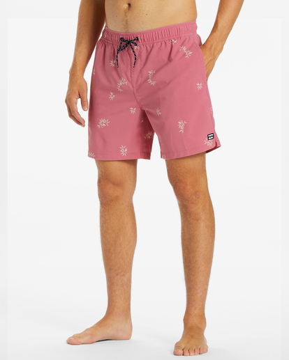 3 Sundays Layback Boardshorts 17" Pink ABYBS00253 Billabong