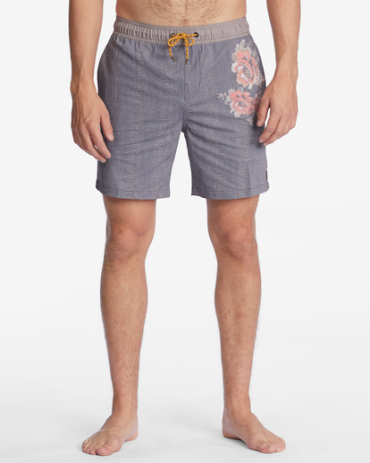 2 Sundays Layback Boardshorts 17" Grey ABYBS00253 Billabong