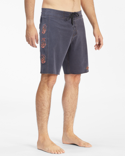 4 Bad Trip D Bah Boardshorts 19" Black ABYBS00259 Billabong