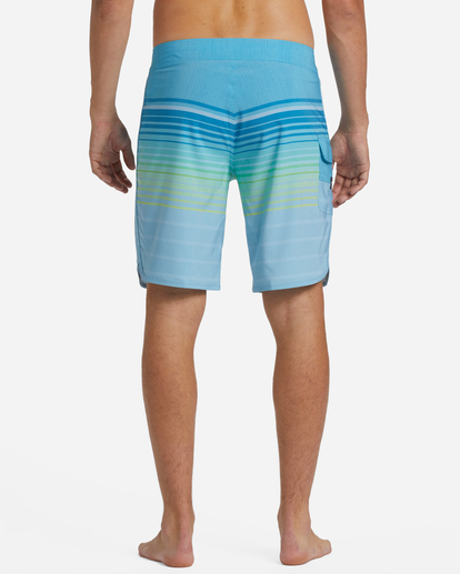 4 73 Stripe Pro Boardshorts 20" Blue ABYBS00262 Billabong