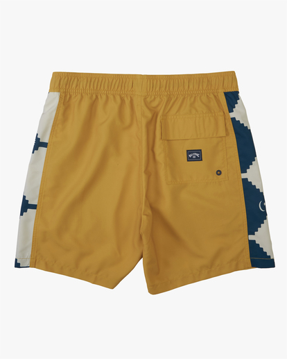 1 D Bah Layback Boardshorts 17" Yellow ABYBS00304 Billabong