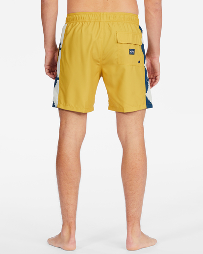 5 D Bah Layback Boardshorts 17" Yellow ABYBS00304 Billabong