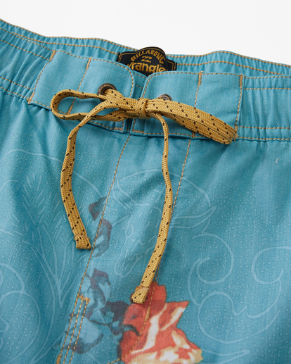 3 Wrangler Bloom Layback Boardshorts 17"  ABYBS00313 Billabong