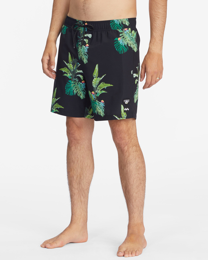 3 Kamea Jungle Layback Boardshorts 16"  ABYBS00320 Billabong
