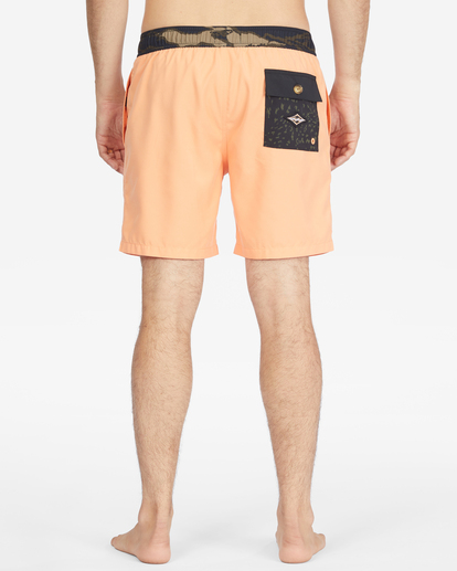 4 Offcuts Melon Layback Boardshorts 17"  ABYBS00332 Billabong