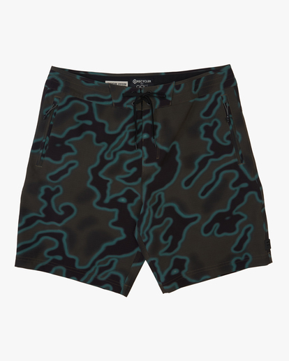 0 A/DIV Surftrek Ciclo Lo Tide Boardshorts 18" Green ABYBS00346 Billabong