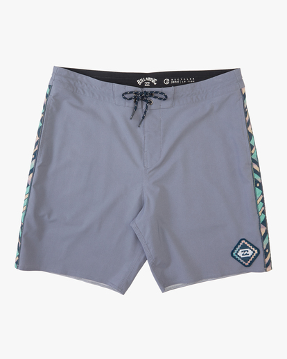 0 D Bah Lo Tide Boardshorts 18" Purple ABYBS00347 Billabong