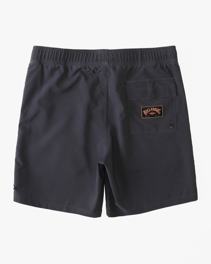 1 All Day Pigment Layback Boardshorts 17" Black ABYBS00362 Billabong