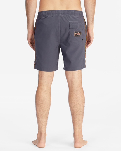 5 All Day Pigment Layback Boardshorts 17" Black ABYBS00362 Billabong