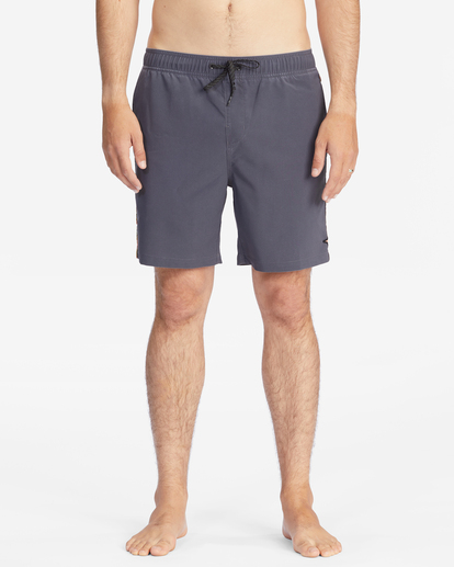 2 All Day Pigment Layback Boardshorts 17" Black ABYBS00362 Billabong