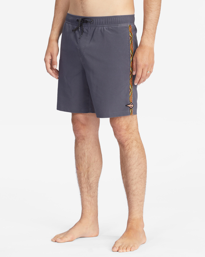3 All Day Pigment Layback Boardshorts 17" Black ABYBS00362 Billabong