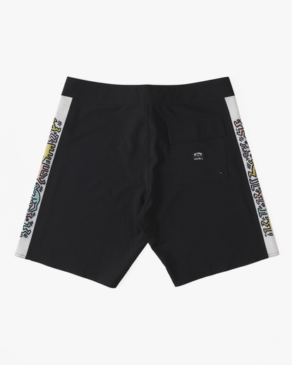 1 Keith Haring Jam Ciclo D Bah Pro - Boardshorts de desempenho para Homem Preto ABYBS00368 Billabong