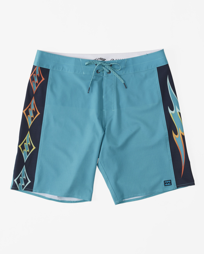 0 D Bah Airlite Performance 19" Boardshorts Blue ABYBS00378 Billabong