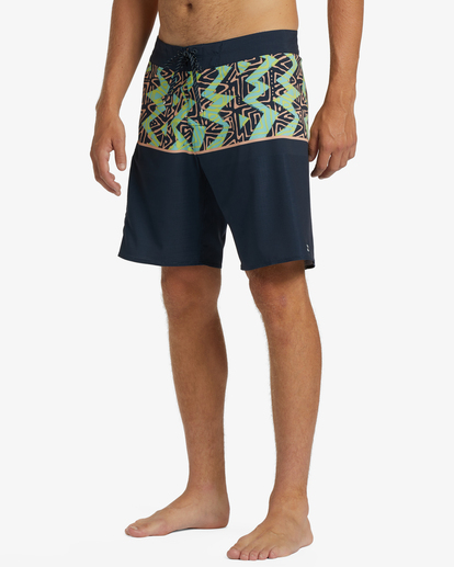 3 Fifty50 Airlite Performance 19" Boardshorts Blue ABYBS00383 Billabong