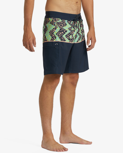 4 Fifty50 Airlite Performance 19" Boardshorts Blue ABYBS00383 Billabong