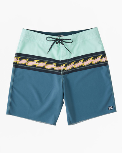 0 Momentum Pro Performance 19" Boardshorts Blue ABYBS00391 Billabong