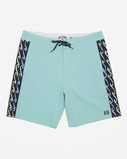 0 D Bah Lo Tide 18" Boardshorts Green ABYBS00397 Billabong