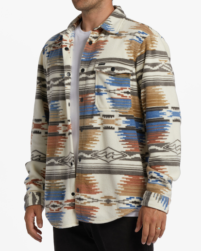 1 A/Div Furnace Flannel Shirt Beige ABYFT00101 Billabong