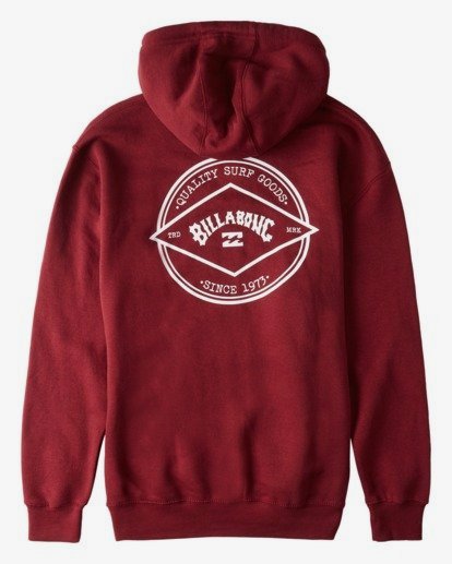 red billabong hoodie