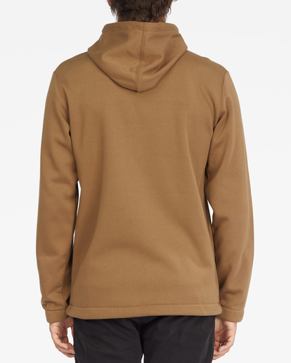 2 A/Div Bonded Furnace Pullover Hoodie Brown ABYFT00201 Billabong