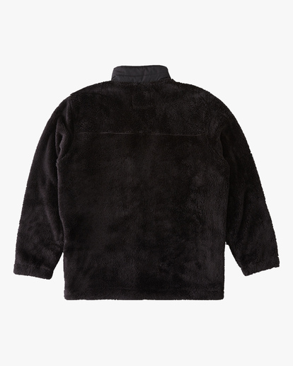 8 A/Div Glacier Mock Neck Zip-Up Jacket Black ABYFT00218 Billabong