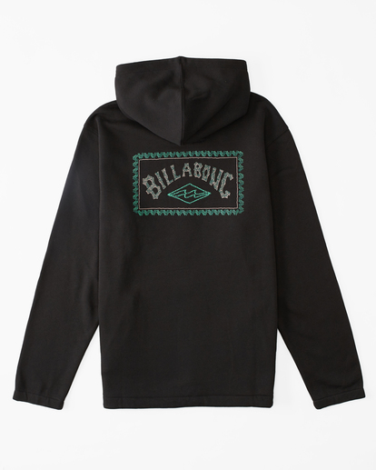 7 A/Div Compass Pullover Hoodie Black ABYFT00222 Billabong