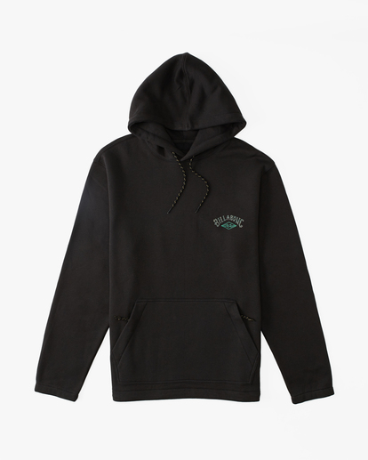 6 A/Div Compass Pullover Hoodie Black ABYFT00222 Billabong