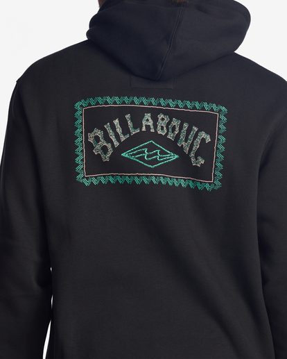 4 A/Div Compass Pullover Hoodie Black ABYFT00222 Billabong