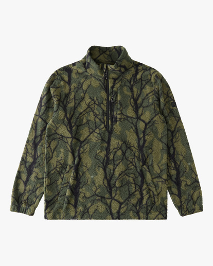 6 A/Div Boundary Half-Zip Mock Neck Pullover Black ABYFT00231 Billabong