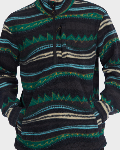 3 A/Div Boundary Half-Zip Mock Neck Pullover Black ABYFT00231 Billabong