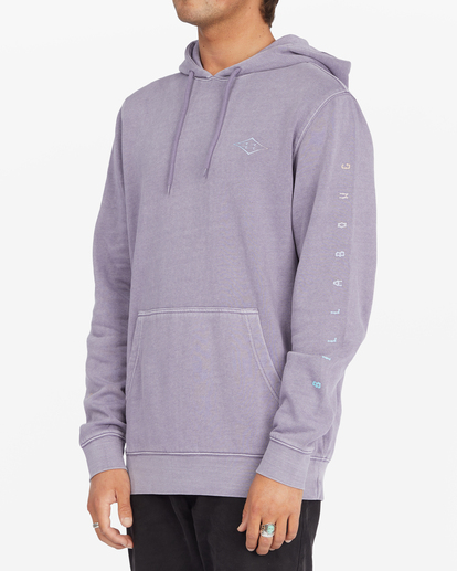 1 Wave Washed Unity Pullover Hoodie Pink ABYFT00297 Billabong