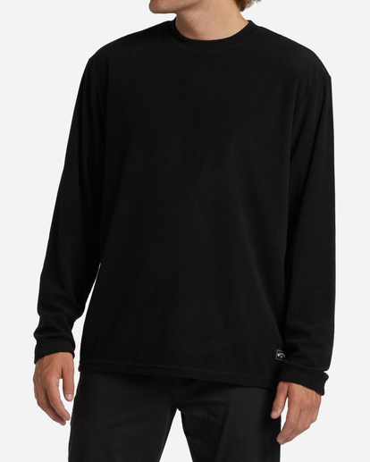 0 A/Div Waffle Long Sleeve Thermal Black ABYFT00310 Billabong