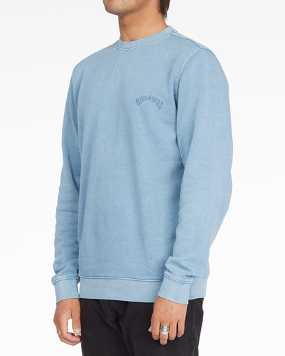 1 Wave Washed Crewneck Pullover Orange ABYFT00312 Billabong