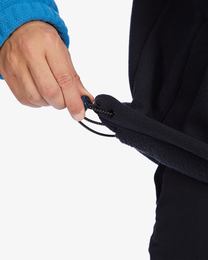 6 A/Div Boundary Hooded Half-Zip Pullover Blue ABYFT00317 Billabong